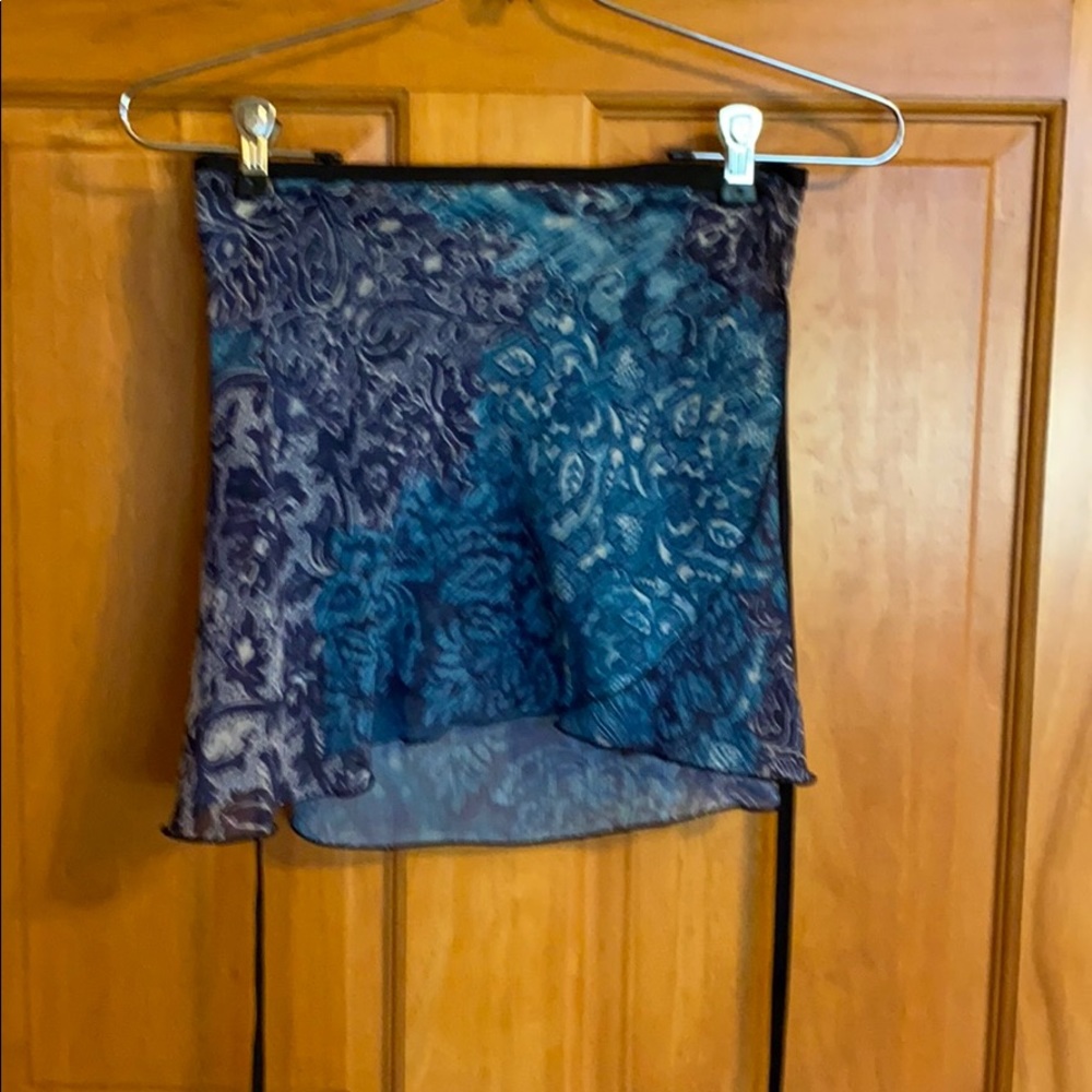 Adult one size wrap dance skirt